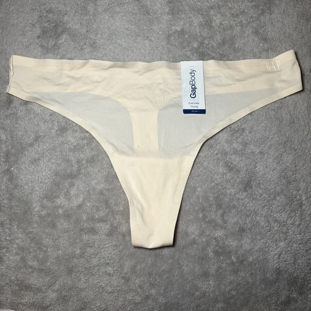 GapBody Everyday Thong Seamless Underwear Set of 6 Multi Color Small NWT